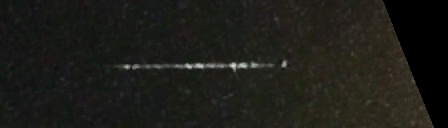 Unprocessed fireball image