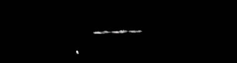 Processed fireball image