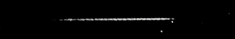 Processed fireball image