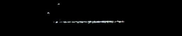 Processed fireball image