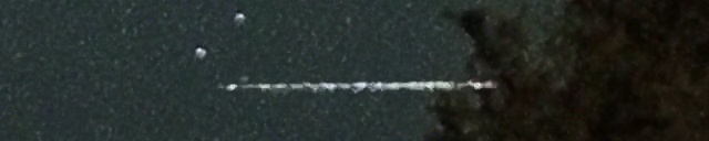 Unprocessed fireball image