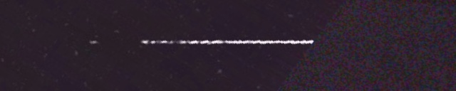 Unprocessed fireball image