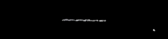 Processed fireball image