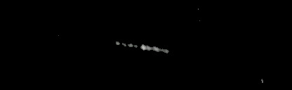 Processed fireball image