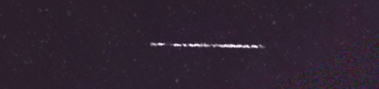 Unprocessed fireball image