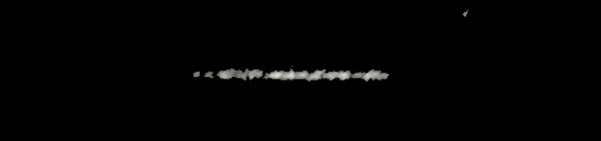 Processed fireball image