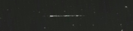 Unprocessed fireball image