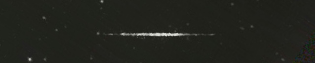 Unprocessed fireball image