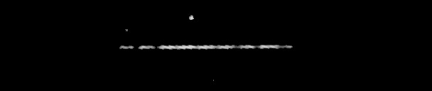 Processed fireball image