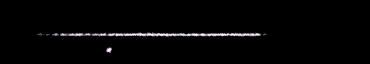 Processed fireball image