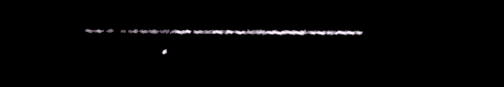 Processed fireball image