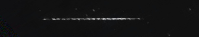 Unprocessed fireball image