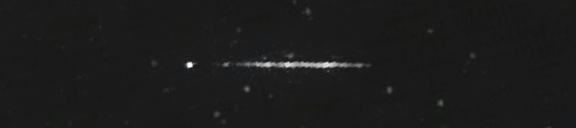 Unprocessed fireball image