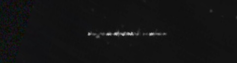 Unprocessed fireball image