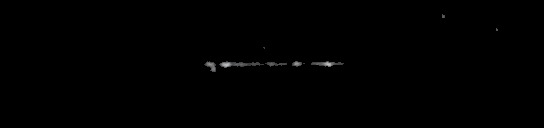 Processed fireball image