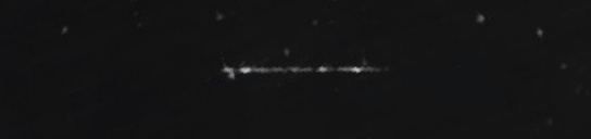 Unprocessed fireball image