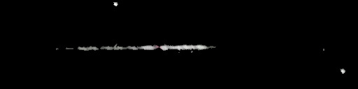 Processed fireball image