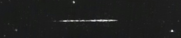 Unprocessed fireball image