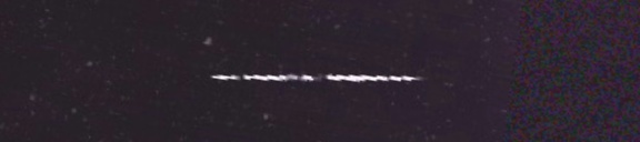 Unprocessed fireball image