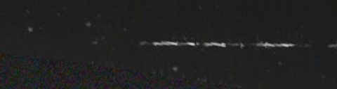 Unprocessed fireball image