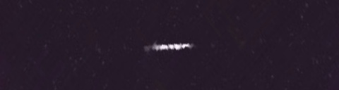 Unprocessed fireball image