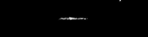 Processed fireball image