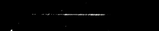 Processed fireball image