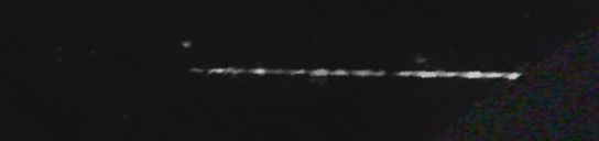 Unprocessed fireball image