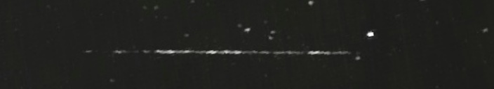 Unprocessed fireball image