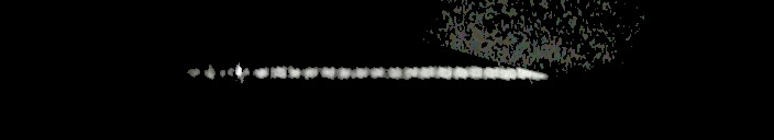 Processed fireball image