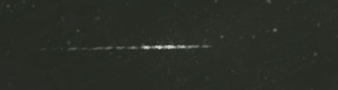 Unprocessed fireball image