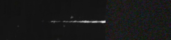 Unprocessed fireball image