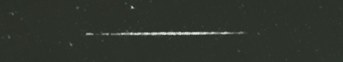 Unprocessed fireball image