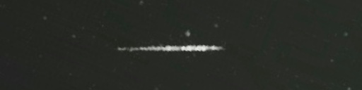 Unprocessed fireball image