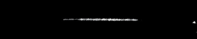 Processed fireball image