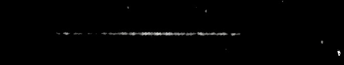 Processed fireball image