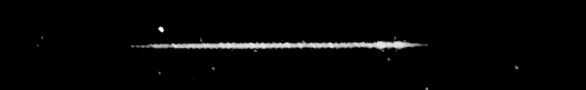 Processed fireball image