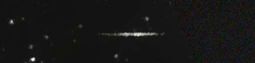 Unprocessed fireball image