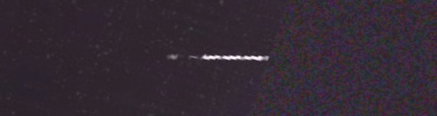 Unprocessed fireball image