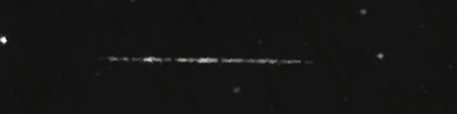 Unprocessed fireball image