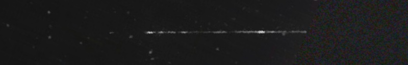 Unprocessed fireball image