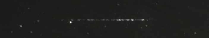 Unprocessed fireball image