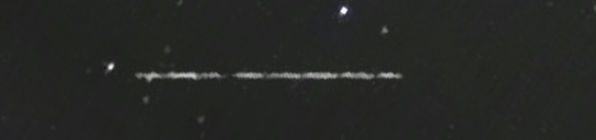 Unprocessed fireball image