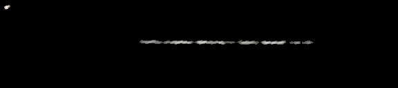 Processed fireball image