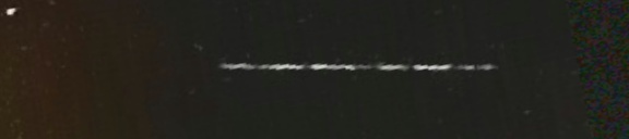 Unprocessed fireball image