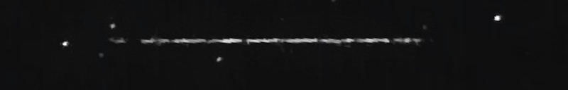 Unprocessed fireball image