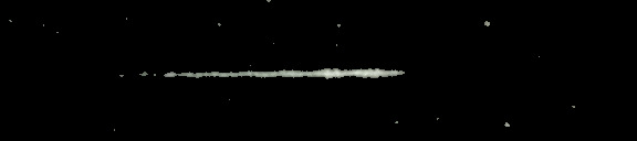 Processed fireball image