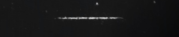 Unprocessed fireball image