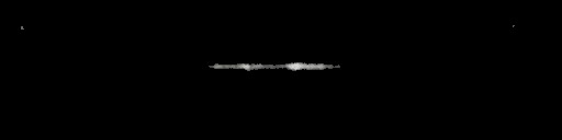 Processed fireball image