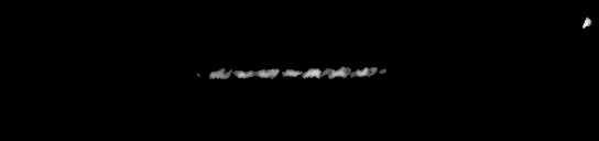 Processed fireball image